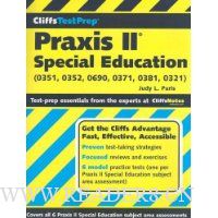  CliffsTestPrep Praxis II: Special Education (0351, 0352, 0690, 0371, 0381, 0321)