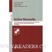  Active Networks: IFIP-TC6 Third International Working Conference, IWAN 2001, Philadelphia, PA, USA, September 30-October 2, 2001. Proceedings