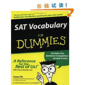 SAT Vocabulary For Dummies [ƽװ]