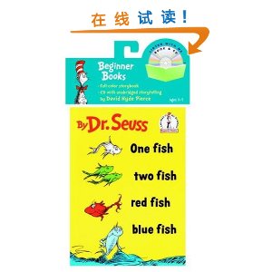 One Fish, Two Fish, Red Fish, Blue Fish (Book & CD) [ƽװ]