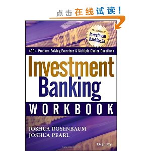 Investment Banking Workbook