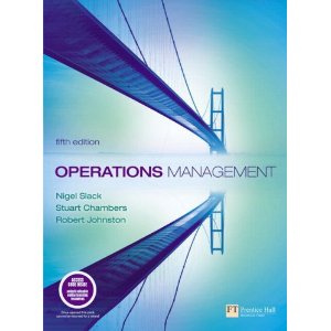 Operations Management with Companion Website with GradeTracker Student Access Card 5th Edition