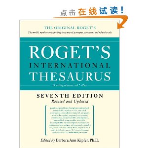 Roget's International Thesaurus, 7th Edition