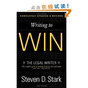 Writing to Win: The Legal Writer