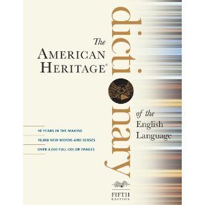 American Heritage Dictionary of the English Language, Fifth Edition