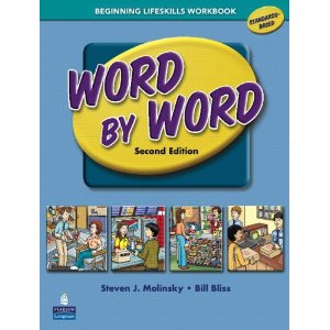 Word by Word Picture Dictionary with Wordsongs Music CD Beginning Lifeskills Workbook