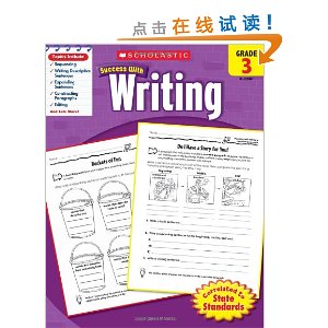 Scholastic Success with Writing, Grade 3