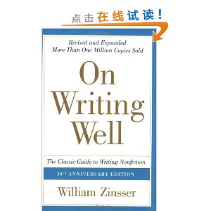 On Writing Well, 30th Anniversary Edition: The Classic Guide to Writing Nonfiction