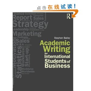 Academic Writing for International Students of Business