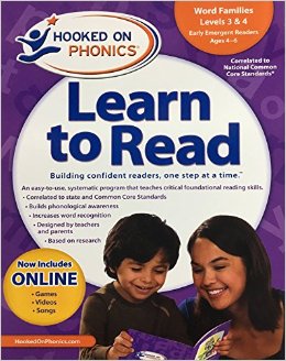 Word Families Levels 3&4 Early Emergent Readers Ages 4-6