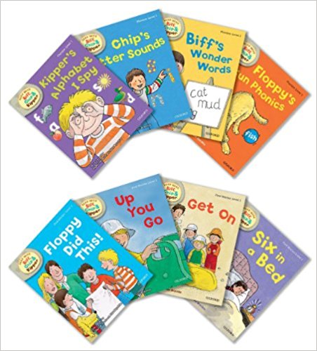 Oxford Reading Tree Read With Biff, Chip, and Kipper: Level 1: Pack of 8