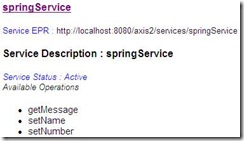 SpringJavaBeanWebService