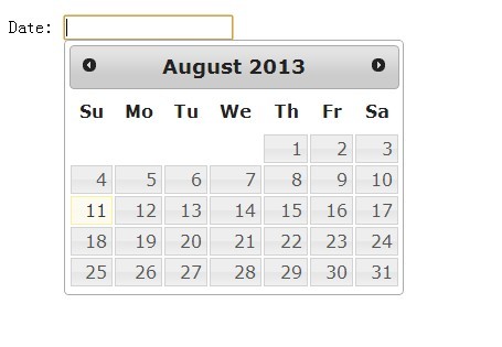 jquery ui5ѡ datepicker