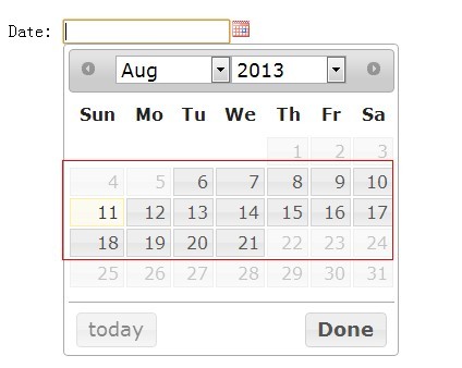 jquery ui5ѡ datepicker