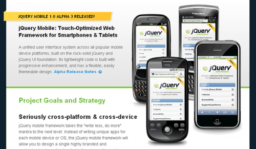 Mobile Web App Frameworks: ʮ Great Frameworks