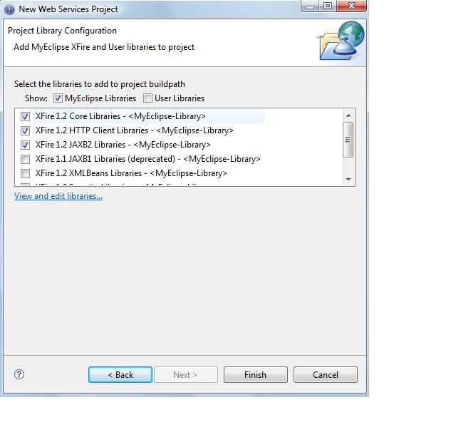 MyEclipseWeb ServiceXfireܣ