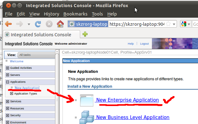 websphere Application