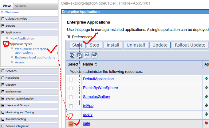 websphere Application