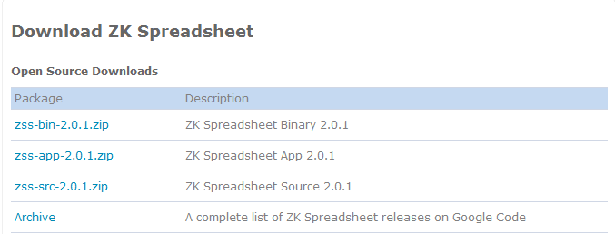 ֧ ZK Spreadsheet