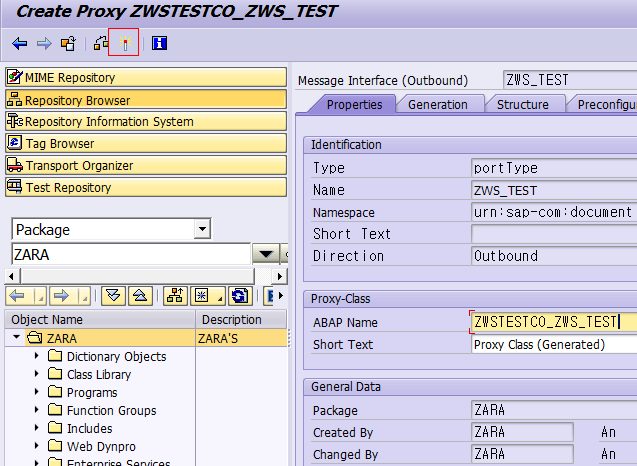 SAP&Java WebService(2) -ABAPSAPɵWebService