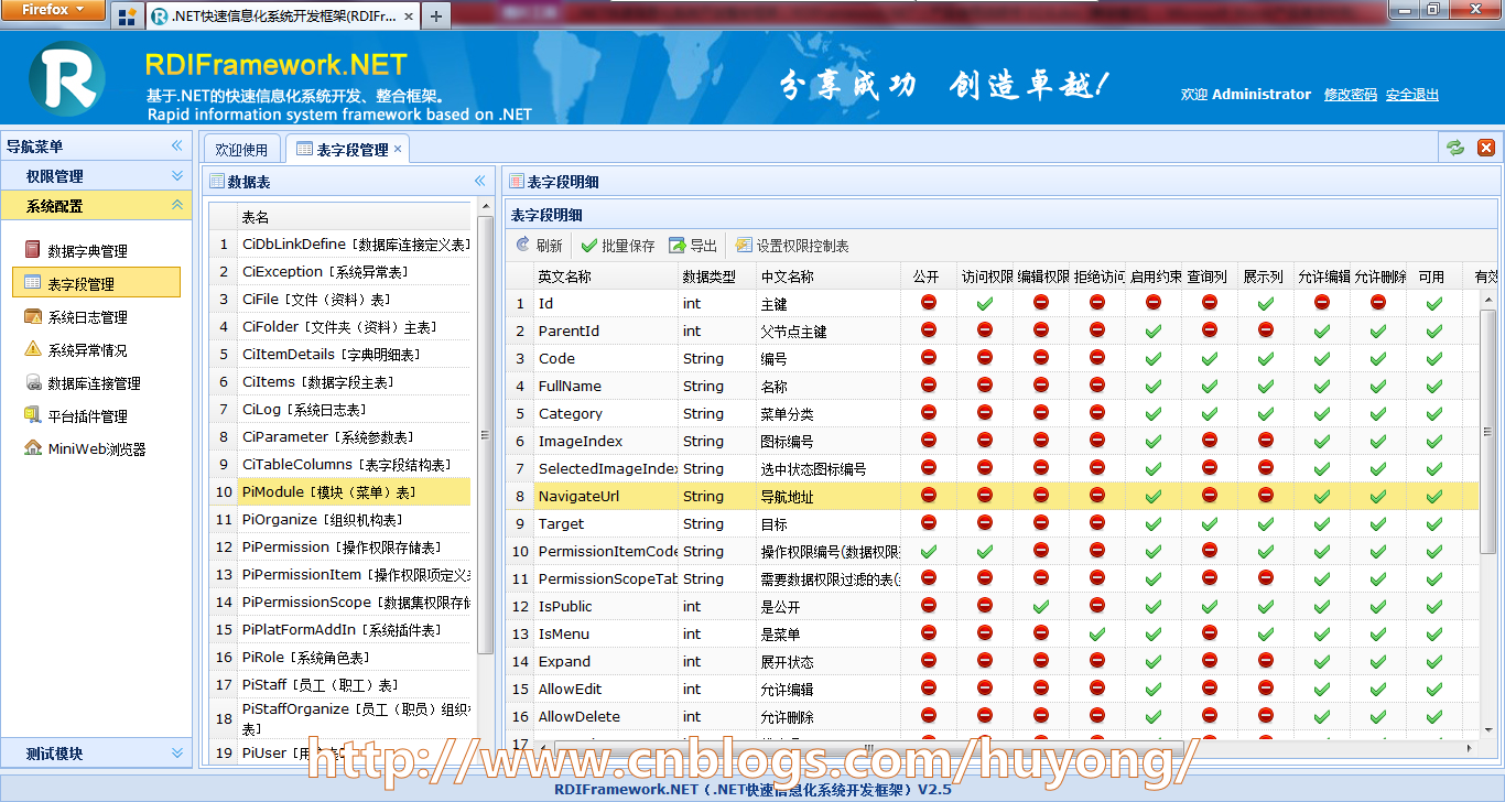 RDIFramework.NET.NETϢϵͳܣ  Web