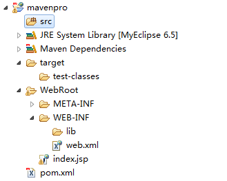 maven3 Myeclipse6.5 webĿ