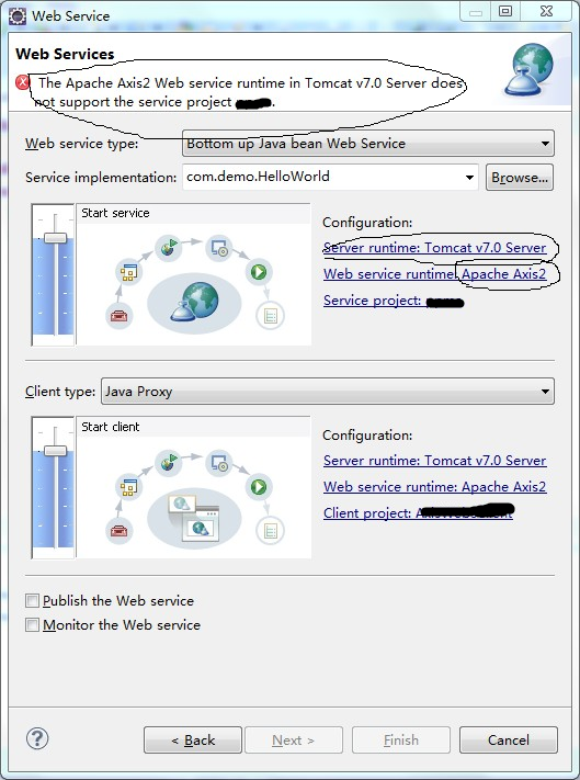 Eclipse+WebService