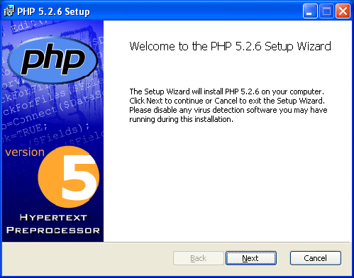 Windows XP ϰװ PHP 5.2.6