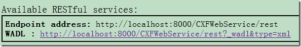 SpringCXFRSETful -WebService