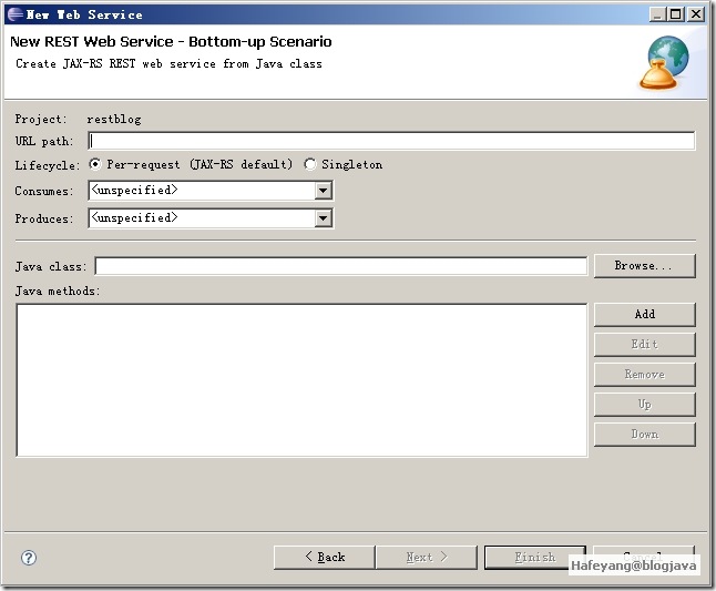 eclipserestful webservice 