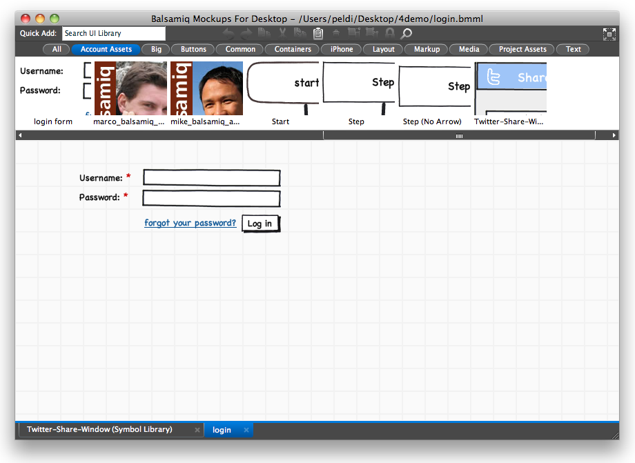 Balsamiq Mockups Զؼҳģ