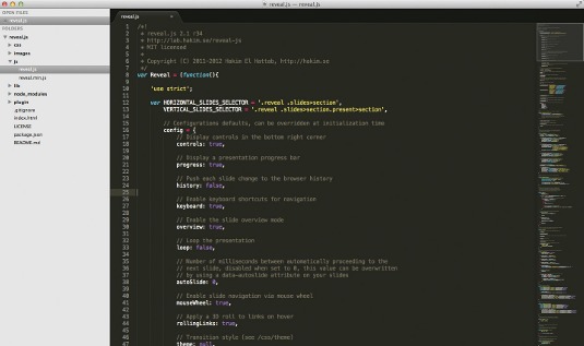 Sublime Text 2Ĺ