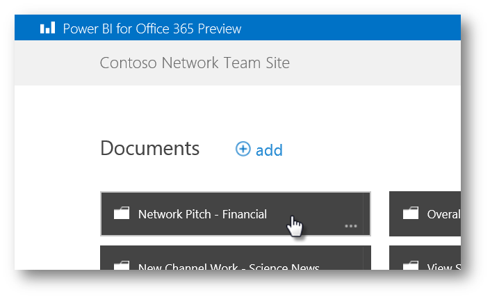 Power BI for Office 3657 Power BIվ