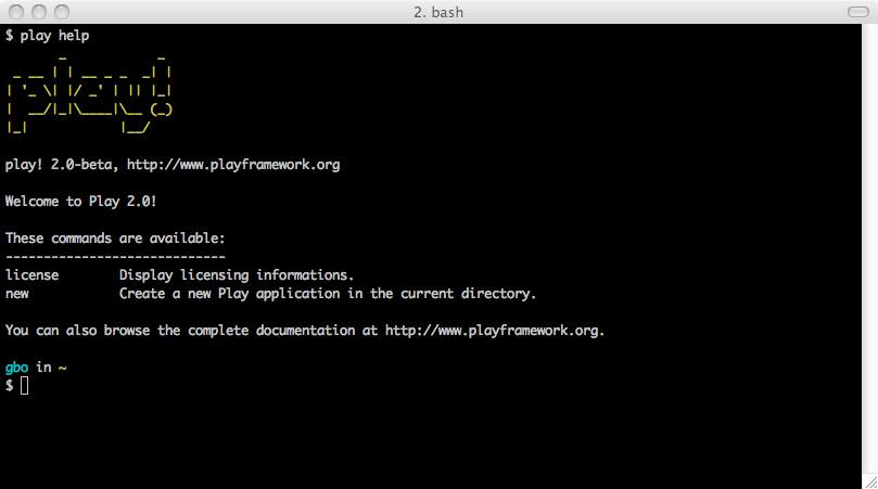 Play FrameWork ʹ