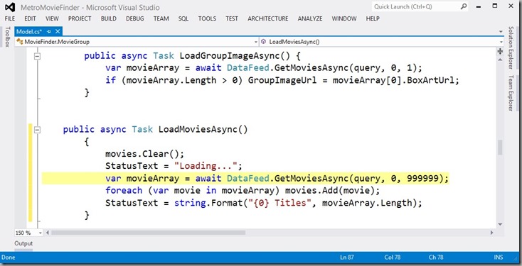 Visual Studio 2012.NET Framework 4.5