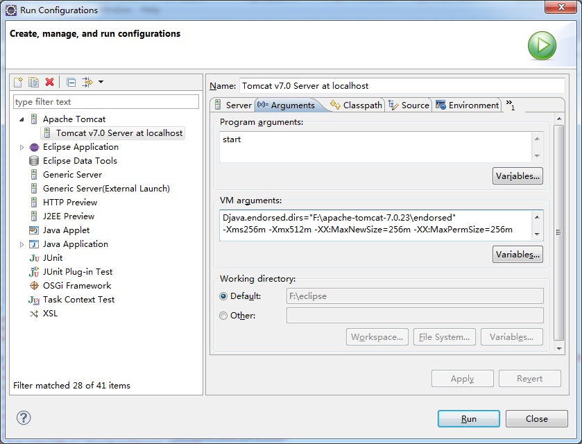 [ת]Eclipse͸TomcatJ2EEĿjava.lang.OutOfMemoryError: PermGen spaceĽ