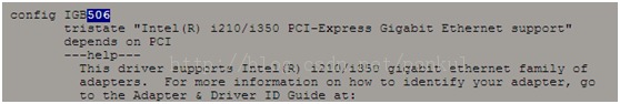 intelLAN driver source codeLinux kernel