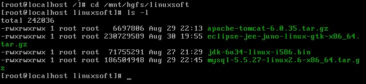 linuxϰװjdk+tomcat+eclipse+mysql