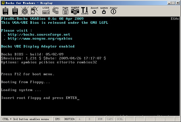 ʹbochx86 PCƽ̨ϳｨLinux0.11ϵͳ(windows)