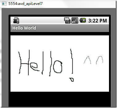 Androidּ֮Hello World