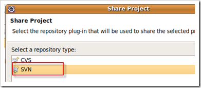 eclipseͣSVN subclipse