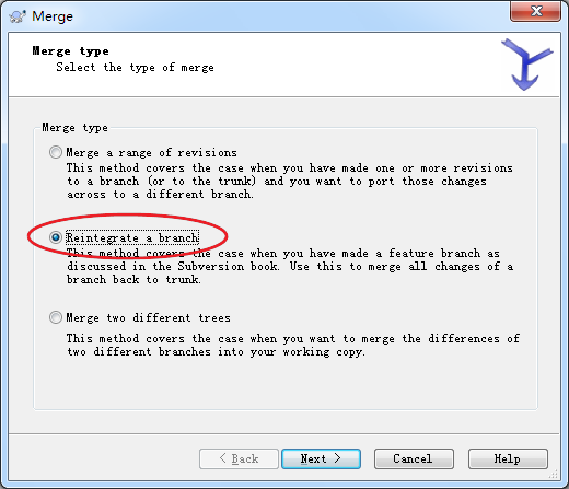 svn mergebranch