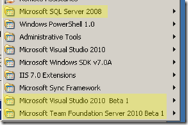 VSTS 2010 - TFS 2010仯޴