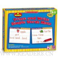  Hands-On Learning: Trace and Write Simple Words Mats