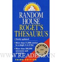  Random House Roget's Thesaurus: Third Edition