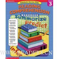  Scholastic Success With: Reading Comprehension Workbook: Grade 3