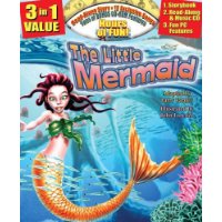  The Little Mermaid All-in-One Classic Read Along Book / CD