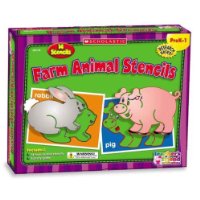  Hands-On Learning: Farm Animal Stencils