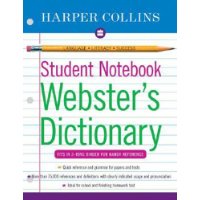  Harpercollins Student Notebook Webster's Dictionary