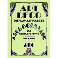  Art Deco Display Alphabets